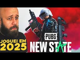 JOGUEI PUBG NEW STATE EM 2025 E ME SURPREENDI