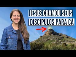 MONTE ARBEL - O LUGAR DO CHAMADO DE JESUS! Israel com Aline