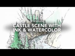 Draw a Fantastical Castle with Ink and Watercolor | With Sam Gillett