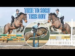 Fixing My Bad Showjumping Habits (Lesson vlog)