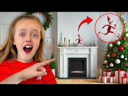 Elf On The Shelf Caught Moving On Hidden Cameras! Caught 4 Times!