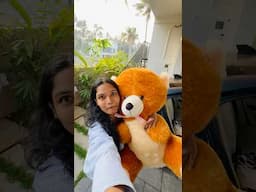 Happy Teddy Day 🐻😂 Valentines Day - 4 ShortVlog #shorts