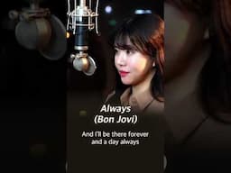 (+4key up) Always - Bon Jovi cover | Bubble Dia