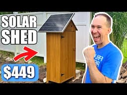 I Built an Off-Grid Tool Charging Station | ft. Anker SOLIX C300