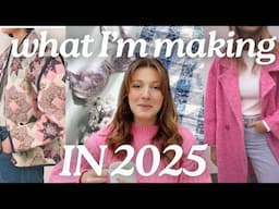 2025 sewing plans and goals! What I'm making next year, talking quilting projects and inspiration 🩷