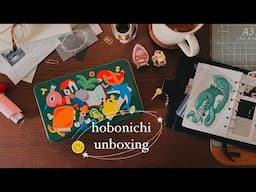 hobonichi spring unboxing | tools & toys collectible tin ✸