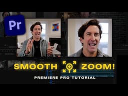 How to create a smooth zoom in effect | Premiere Pro