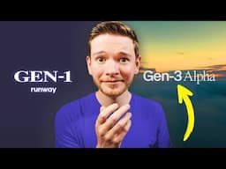 AI VIDEO GENERATION One Year Later - Runway GEN-3