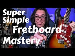 How To Learn the Fretboard Efficiently ✩ C Major Scale ✩ ONE STRING Approach