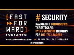 Relive the highlights of CIONET Netherlands Fast Forward Insights #Security edition