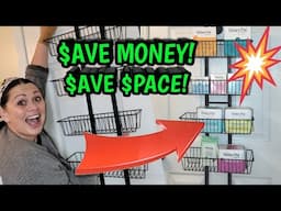 Money AND Space-Saving!!! Frugal Mama Reviews, Declutters, Gets Organized! LUXEAR Over Door Rack