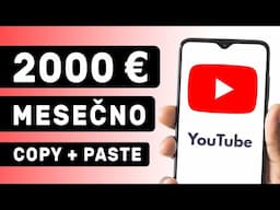 Zaradi 2000€ Mesecno Preko Youtube-a (Copy - Paste)