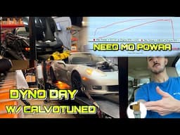 Dyno day ! How much power does the All Motor Corvette really make?