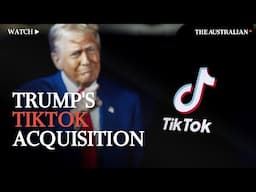 Trump eyes TikTok acquisition through new U.S. sovereign wealth fund