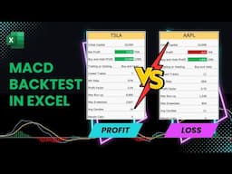 Test your MACD Trading Strategy in Excel