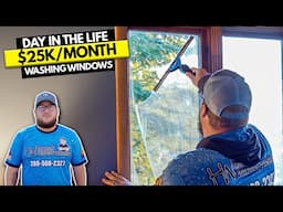 Day in the Life of $25K/Month Window Cleaning Business