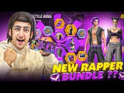 New Rapper Bundle Got It On My Phone😍😱Solo Vs Squad Br Rank🤣[A_s Gaming] - Free Fire Max