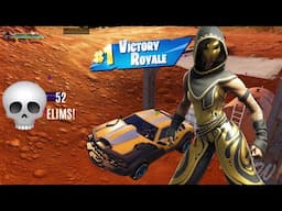 Lost to the Dust Storm 🏖 | Fortnite ZB Solo Squads | 52 Eliminations!