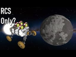 Can You Get To Dres Using ONLY RCS Thrusters In Kerbal Space Program?