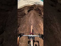 Extremely Narrow Ridge MTB Ride 🎬 Dominique Ohaco #Shorts #MTB