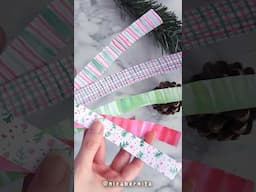 DIY STATIONERY 🩷CHRISTMAS WASHI TAPE ✂️ HOMEMADE TAPES #stationery #christmascrafts