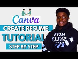 Canva Tutorial For Beginners | How To Write A Professional Resume In Canva