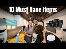 Van Life Essentials | 10 Things We Couldn't Live Without