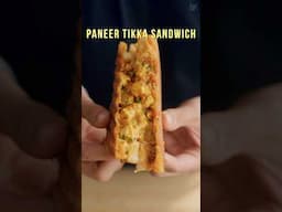 Paneer Tikka Sandwich | Quick & Easy Sandwich Recipe | Chef Sanjyot Keer #shorts