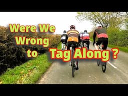 Were We Wrong to Tag Along? Cycling Etiquette Would Say We Were.