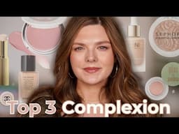 Top 3 Favorites In Every Makeup Category! Complexion ✨