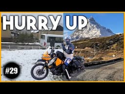 I must Hurry Up! South is getting colder [S4.Ep.29]-Patagonia to Alaska on an Old KLR650