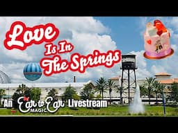 🔴 LIVE - Disney Springs Valentine's Treats Edition - Disney World Livestream 02.03.2025