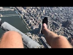 HANGING OUT OF A HELICOPTER IN NEWYORK!