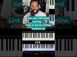 Use your left hand to create GROVE and MOVEMENT! #piano #music #onlineclasses