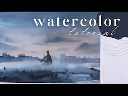 Learn to Paint an Abstract Watercolor with these Simple Steps/