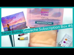 ✨Sarah Burns Gouache Subscription Box! ✨June Unboxing