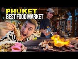 Thailand's Best Food Market in Phuket | Best Seafood and Durian in Malin Plaza