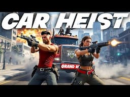 CAR HEIST EVENT in GRAND RP Multiplayer | GTA-5 RP Live Gameplay