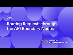 Routing Requests through the API Boundary Nodes