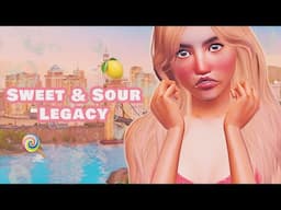 FAN LOVE LETTER?!//SWEET & SOUR LEGACY CHALLENGE 🍉(WATERMELON GEN 1) //THE SIMS 3 #10