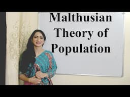 Malthusian Theory of Population