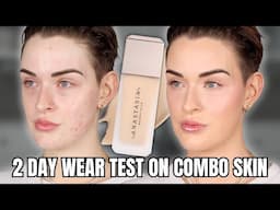 NEW Anastasia Beverly Hills Impeccable Matte Foundation | 2-day wear test on combo skin!