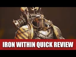 Iron Within Animation Review - Warhammer Plus