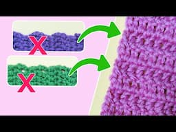 Perfect Straight Edge in Double Crochet: My Favourite Method