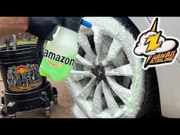 LOWEST COST FOAM SPRAYER ON EARTH!! Amazon Auto Detailing Rechargeable Battery Foam Sprayer.