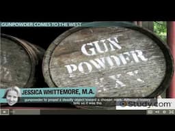 History of Gunpowder and its Effects on the New World