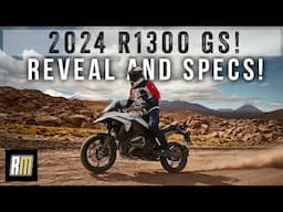 NEW 2024 R1300GS - REVEAL AND SPECS! Best New Adventure Bike?