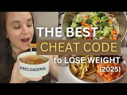 Why PRELOADING is the EASIEST CHEAT CODE to LOSING WEIGHT! (+surprise announcement!)