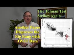 Another Paper Disproves the Big Bang with JWST Data and The Tolman Test