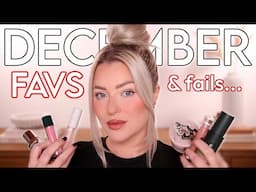 DECEMBER BEAUTY FAVORITES AND FAILS!